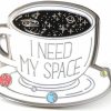 Compoco I Need My Space Coffee Enamel Pin Cup With The Solar System Backpack Online