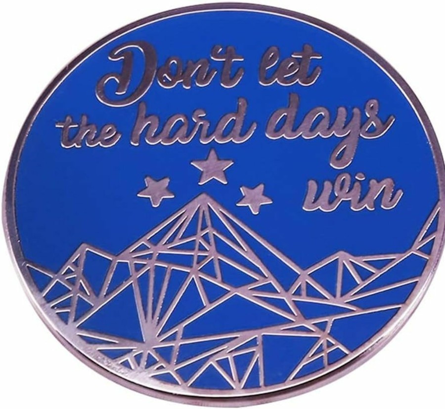 LATINDAY Latinday Don'T Let The Hard Days Win Enamel Pin Badge Bag Hat Collar Backpack Lapel Pin Night Court Sjm'S Acotar Series Fans Gift New