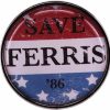 HUAQIGUO 1986 Film Ferris Buellers Day Off Brooch Save Ferris 86 Enamel Pin Retro Poster Art Button Badge For Men Women Creative Gift Best