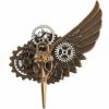 Youngy Steampunk Brooches Steampunk Badge Pin Steampunk Retro Gear Brooch Gothic Brooch Pin For Women Steampunk Lapel Pin Gear Brooch Clearance