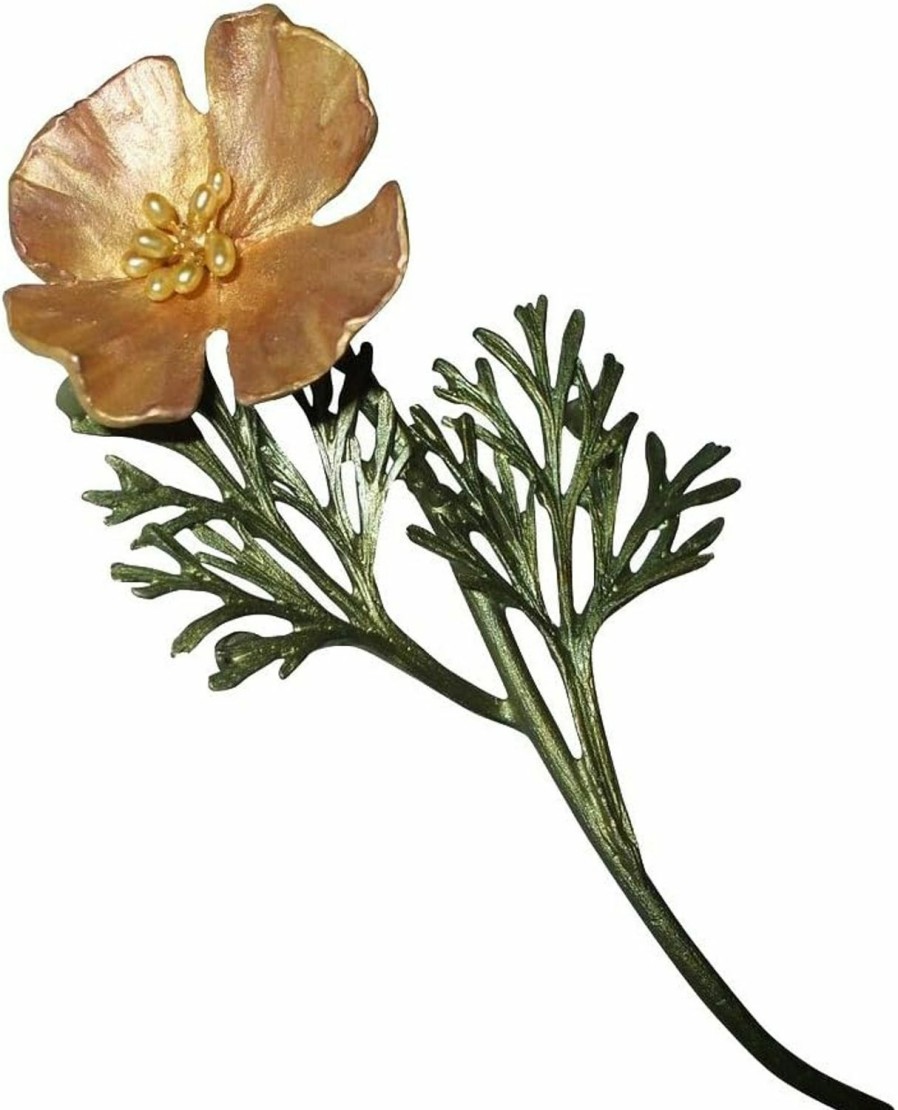 Michael Michaud California Poppy Pin By Michael Michaud For Silver Seasons Clearance