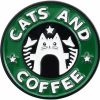 wydmire Wydmire Handmade Cats And Coffee Enamel Pin Brooch Badge - Lapel Pin - Deluxe Gift Decoration Wholesale