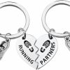 CHOORO Chooro Running Partners Set Of Two Runner Shoe Charm Keychain Half Marathon Gift Race Day Gifts For Runners Best