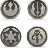 Karc Mandalore Skull Badge Pin Jedi Order Rebel Alliance Galactic Empire Mythosaur Pin Set Accessories Clearance