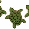 Novel Merk Novel Merk Green Turtle Pins Small Tortoise Pride Lapel, Hat & Tie Tack Set With Clutch Back (3 Pieces) Wholesale