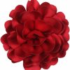 FUTIMELY Dainty Satin Fabric Rose Flower Large Brooch Pin Handmade Big Camellia Brooch Lapel Pins Wedding Party Dance Banquet Dress Suit Ceremony Clothes Accessories Jewelry Gifts For Women Clearance