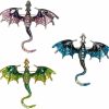 Opexicos Opexicos 3Pcs Enamel Fly Dragon Brooch Party Sky Blue Green Violet Gifts For Women Best