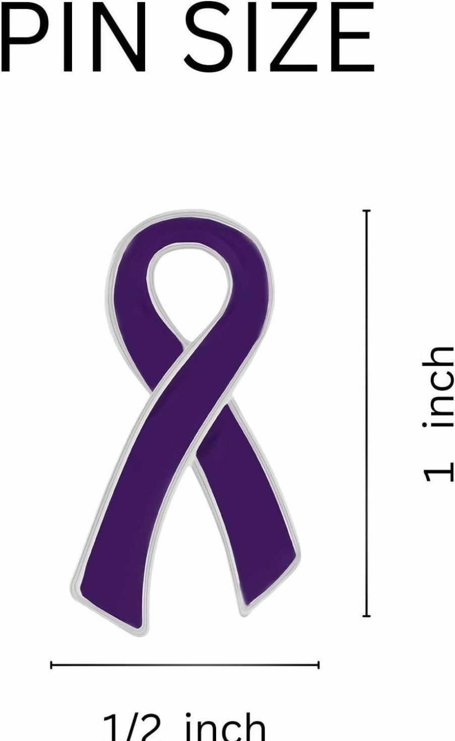 Fundraising For A Cause Awareness Ribbon Pins For Cancer & Disease Awareness - Various Causes - Bulk Quantities Available For Support Groups And Fundraising Best