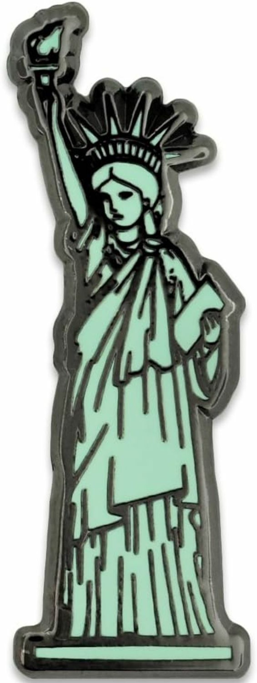 PinMart Pinmart New York Souvenir Enamel Lapel Pin Hot