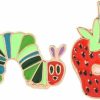 Purple Myrtle Set Of 2 Hungry Hungry Caterpillar Pin/ Brooch For Women, Teachers, Librarians, Educators And More. Super Cute Pin Set For Teachers, Reading Teachers, Educators, Teacher Appreciation And More. Hungry Hungry Caterpillar Strawberry And Caterpillar Pin Set. Clearance