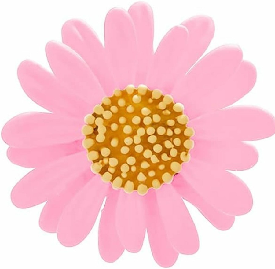 XUN Zhe Cute Daisy Flower Brooch Pins, Plant Sunflower Suit Lapel Pin,Yellow White Sun Flower Dress Neckline Pin For Women Girls Men Gifts Clearance