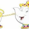 KEYCHIN Keychin Mrs.Potts And Chip Brooch Beauty Beast Inspired Gifts Mrs. Potts Tea & Biscuit Jewelry For Women Girls Wholesale