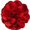 DIOWUS 7.48In Satin Fabric Extra Large Blooming Rose Flower Brooches Lapel Pins Dainty Elegant Oversized Silk Camellia Flower Clip/Brooch Pin Wedding Party Dance Banquet Clothes Accessories Jewelry Gifts For Women New