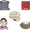 FUTIMELY I Dissent Pins Rbg Feminist Brooch Pin Ruth Bader Ginsburg Enamel Brooch Justice Lapel Collar Pin For Women'S Rights Badge Pins Online