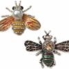 KOVOLALA Kovolala New Women'S Brooches, Butterfly Fairy Micro-Encrusted Zircon Brooches, High-End Dancer Wings Clothing Pins, Angel Wings Brooches, Bee Brooches Online