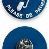 PAC Supplies Global Hearing Impaired - Please Be Patient - 3D Visual Alert Pin For Deaf And Hard Of Hearing Individuals Wholesale