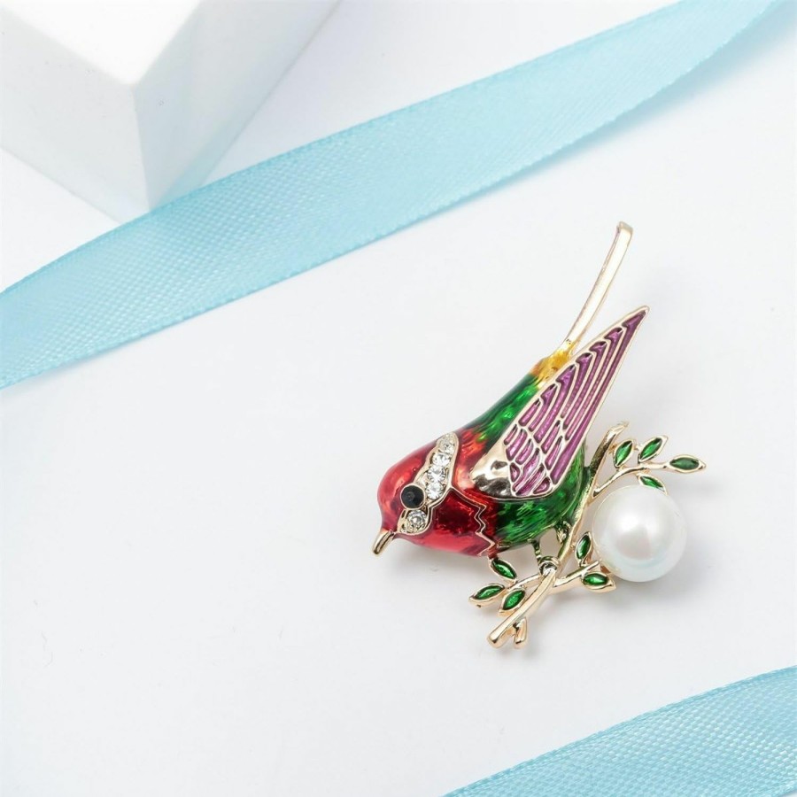 Szxc Szxc Jewelry Bird Collection Custom Accessories Wedding Brooches Pin Jewelry Gifts Women Teen Girls Hot