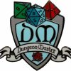 Dark Spark Decals Dark Spark Decals Dm Dungeon Master Shield - 1.5\" Enamel Pin, Great For Tabletop Gamers Best