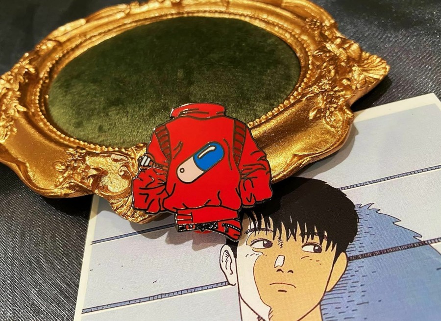 KOZUKI Akira Pin Hard Enamel Akira Jacket Hard Enamel Pin Anime Pin Akira Best