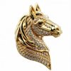 Generic 1.5\" Rhinestone Horse Brooch | Horse Pin | Brooch Aesthetic Pin - Horse Animal Art Pins Fashion Pins Wholesale