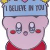 UnI Believe In You Hard Enamel Pin Badge Gamer Nerd Gift For Kirby Loversd I Believe In You Hard Enamel Pin Badge Gamer Nerd Gift For Kirby Lovers Clearance