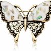 GYAYU Butterfly Brooch Pins Women Enamel Insect Pin Lapel Pin Safety Pin Best