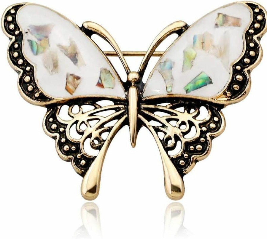 GYAYU Butterfly Brooch Pins Women Enamel Insect Pin Lapel Pin Safety Pin Best