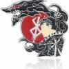 FunBoat Berserker Guts Anime Enamel Pin - Berzerk Black Armor Swordsman Manga Pin - Gift For Kids Girls Teens Women Men And Fans Best