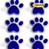 MIDLE 6/12/50/100Pcs Multiple Colour Paw Award Lapel Pin 1 " -School Student Awards Mascot Brooch Animal Badge For Clothes Bags Hats Clearance