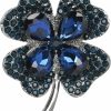 Gyn&Joy Gyn&Joy Four Leaf Clover Brooch Pin Hot