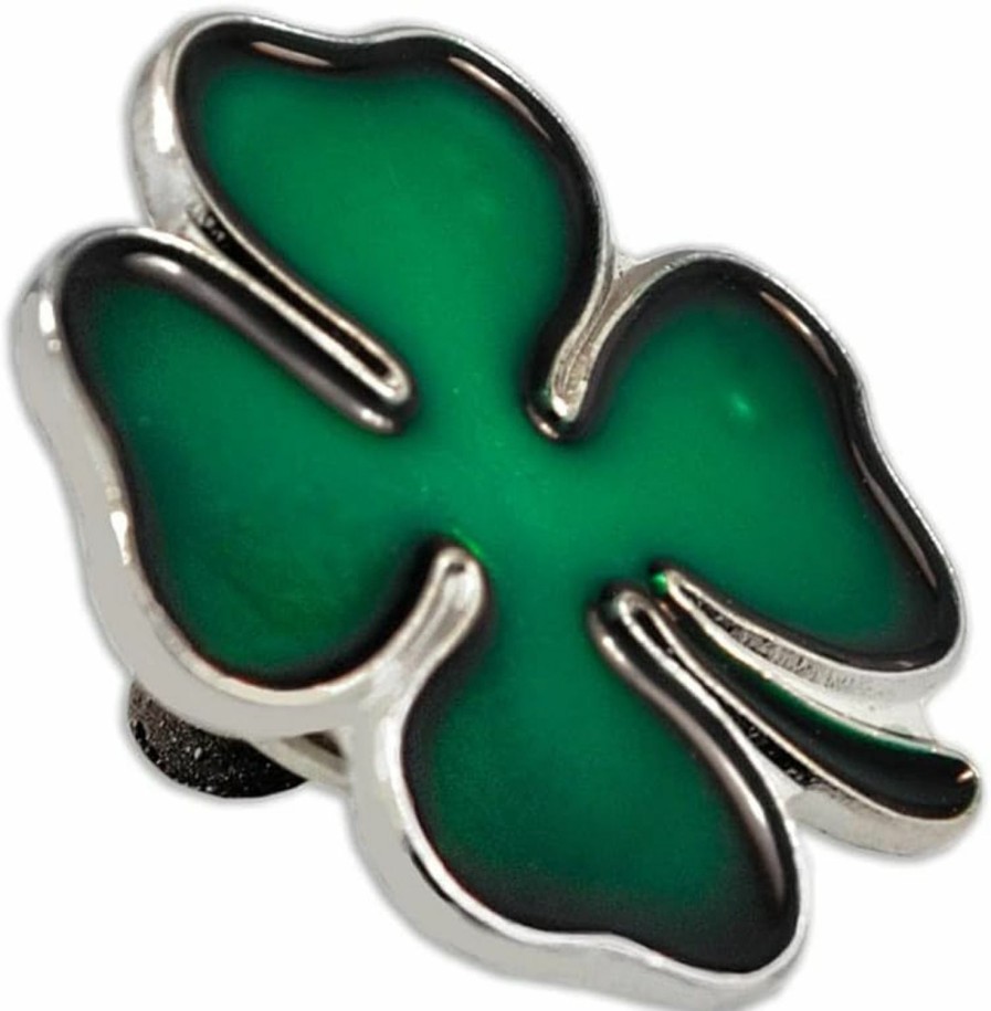 PinMart Pinmart St. Patrick'S Day Lapel Pin Jewelry For Women And Men Irish Culture Celebration Pin Cast Pewter And Antique Bronze - Gold Or Nickel Plated Enamel Brooch With Locking Back Clearance