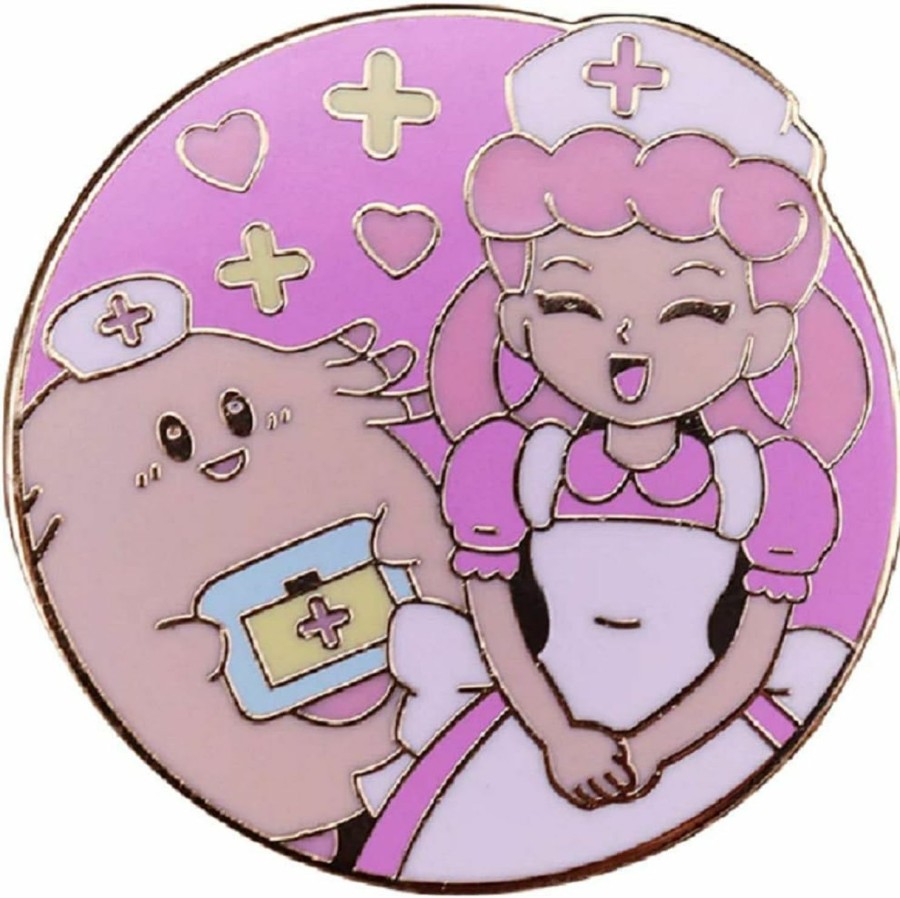 All Night Apparel All Night Apparel Nurse Joy Chansey Hard Enamel Nursing First Aid Hospital Rn Enamel Pin… Wholesale