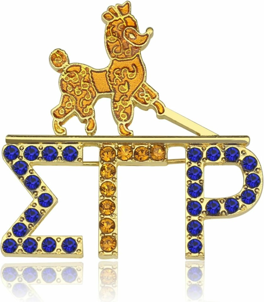 Keeblon Rhinestone Sgrho Sorority Brooch Pin For Women Sigmaa Gamma Rho Gift Greek Sorority Jewelry Paraphernalia Gift For Soror Best