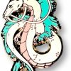 KOZUKI Haku Pin Haku Dragon Pin Haku Enamel Pins Haku Dragon Merch Haku Dragon Figure Pin Clearance