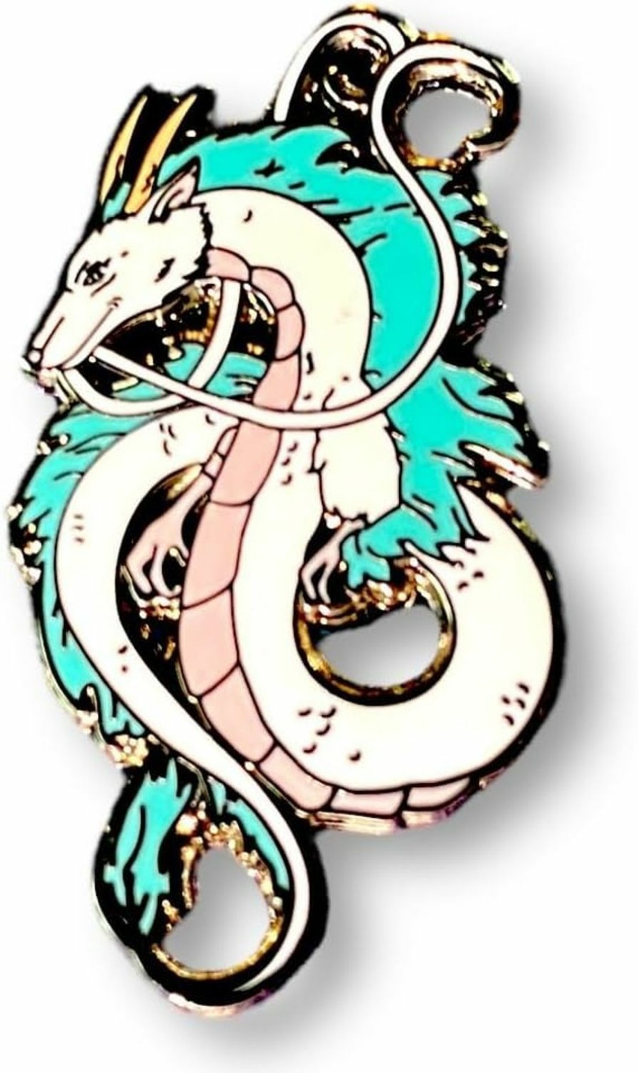 KOZUKI Haku Pin Haku Dragon Pin Haku Enamel Pins Haku Dragon Merch Haku Dragon Figure Pin Clearance