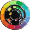 Langjitianya Creative Color Wheel Enamel Pin, The Spinning Wheel Moves Nicely,Color Wheel Brooch (Color Wheel Enamel Pin) New