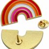 MIDLE 2/12/50/100Pcs Enamel Les Sunset Lesbian Pride Rainbow Lapel Pins Bulk-Supports Lgbt Progress Gay Brooch Badge For Men Women Clothes Bags Hats New