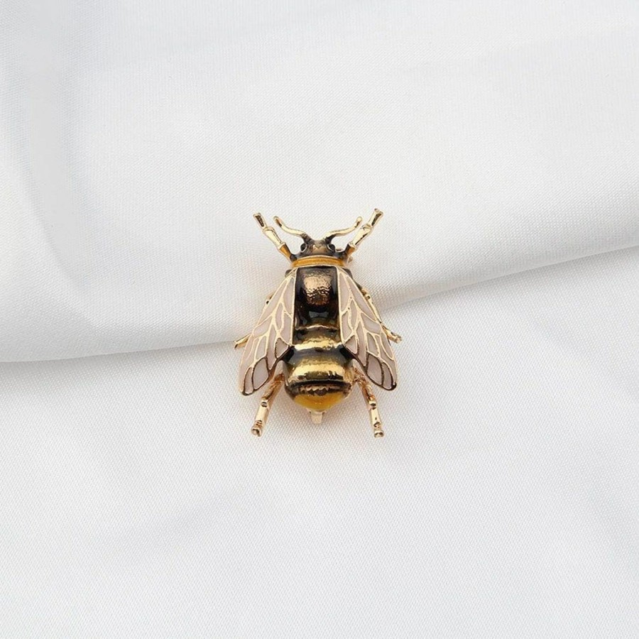 bobauna Bobauna Gold Tone Honey Bee Insect Series Brooch Pin Accessories For Her Online