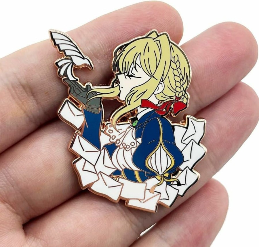 feimeng jewelry Game Movie Anime Series Enamel Pins For Backpack, Delicate Design Pin And Brooch Badges Gifts For Women Men Fans Hot