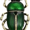 GUMEGE Beetle Brooch Vintage Jewelry Beetle Brooches For Women Kids Enamel Animal Insects Brooch Accessories Jewelry Gifts Wholesale