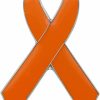 CMAJOR Cmajor Orange Ribbon Leukemia Ms Awareness Enamel Lapel Pin, 2.54Cm Online