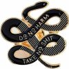 Janedream Janedream Women Bohemian Snake Brooch Banquet Badge Pins Buckle Badge Backpack Bag Pins Punk Wholesale