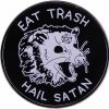 XKYDYF Eat Trash Hail Satan Enamel Laple Pin Opossum Brooch Yelling Animal Possums Meme Badge Backpack Denim Hat Pins Halloween Jewelry Gift For Friends Clearance