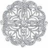 Bling Jewelry Vintage Antique Style Floral Heart Filigree Cz Brooch Pin For Women Silver Plated Brass New