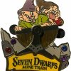 Disney Disney Pin - Wdw - Seven Dwarfs Mine Train With Dopey & Grumpy - 100410 New