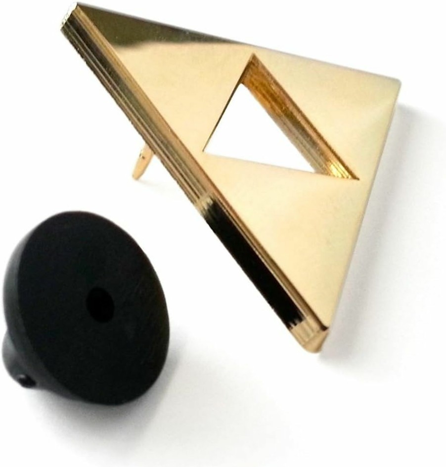 MemePinz Triangle Lapel Pin Clearance