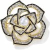 Kaichen Kaichen Camellia Flower Brooch, Jewelry Gift For Women, Girls, Ladies, Exquisite Packaging New