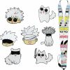 XNCOSER Xncoser 7Pcs Go-Jo Satoru Pin, Anime Jujutsu-Kaisen Brooch Cosplay Prop Accessory Hot