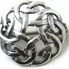 LynnAround 925 Sterling Silver Norse Filigree Brooches, Cloak, Shawl, Scarf Pin, Celtic Irish Vintage Jewelry Wholesale