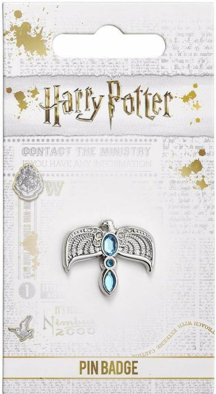 Harry Potter Harry Potter Ravenclaw Diadem Badge (One Size) (Silver) Best